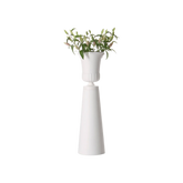 Container Vase White